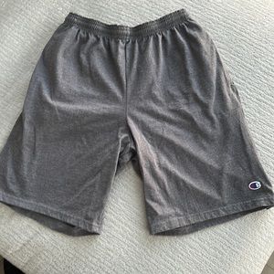 Men’s Champion Gray gym shorts